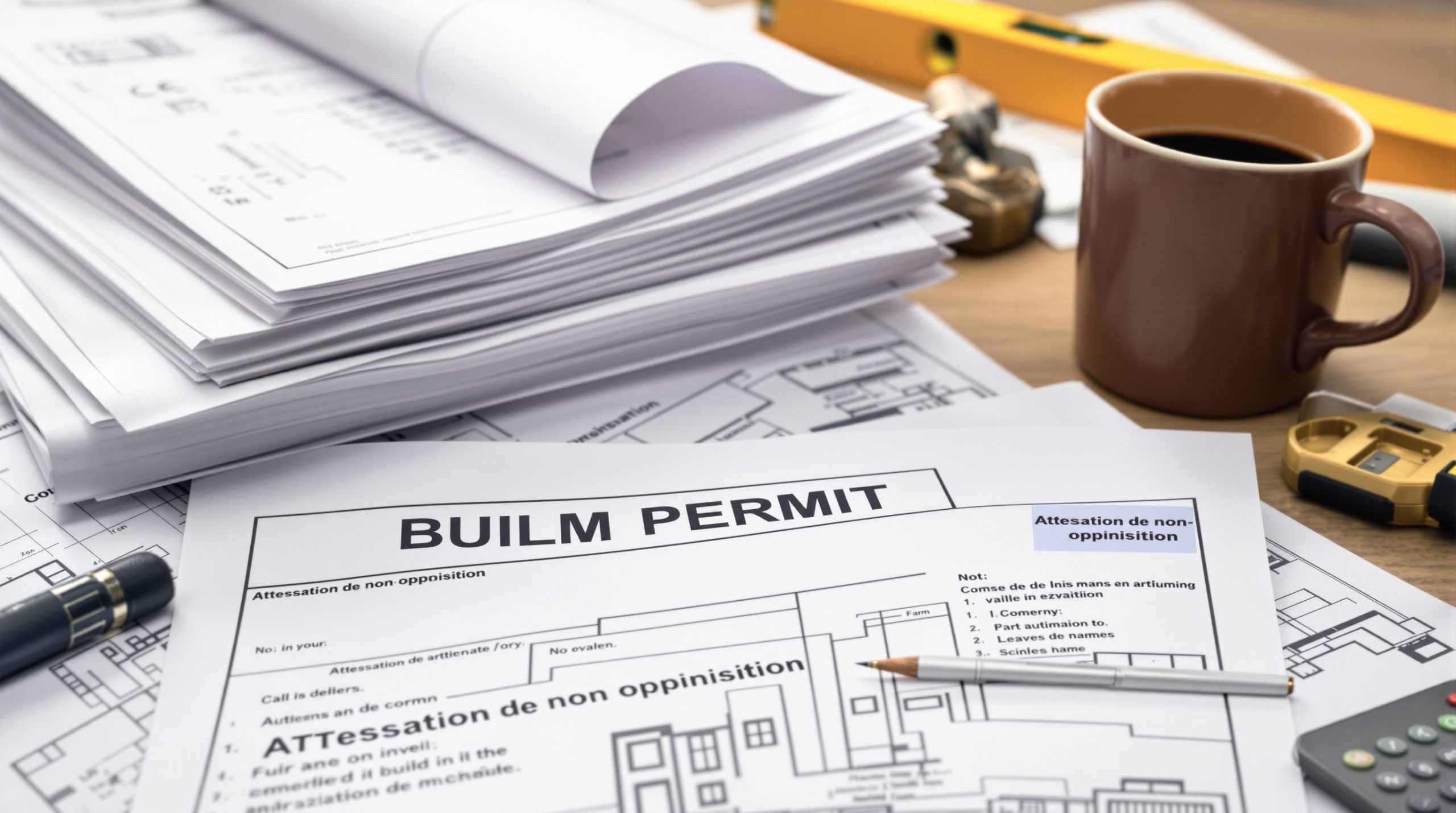 Attestation de non opposition permis de construire : démarches et conseils pratiques