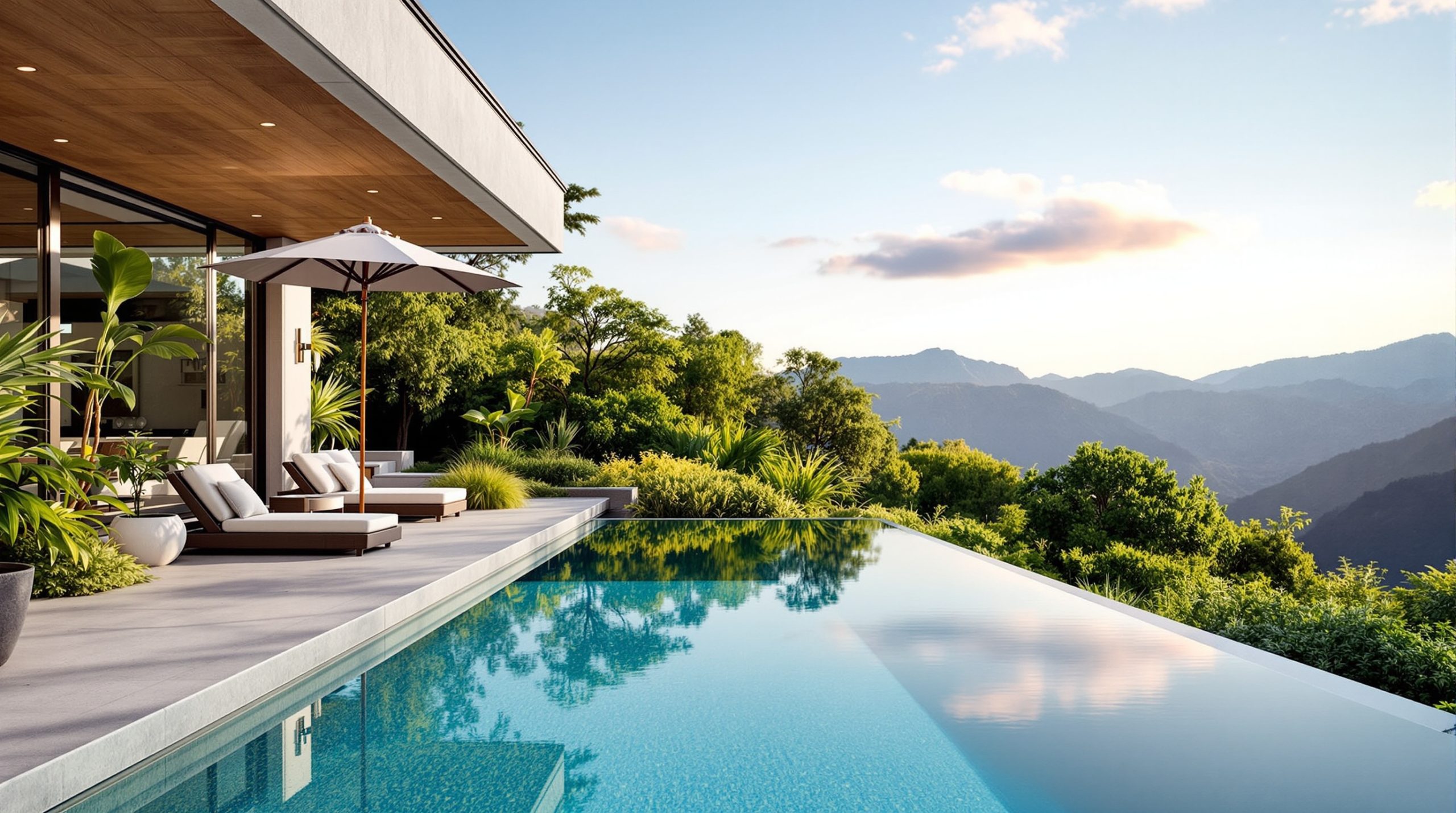 Piscine à débordement prix : découvrez les tarifs et options