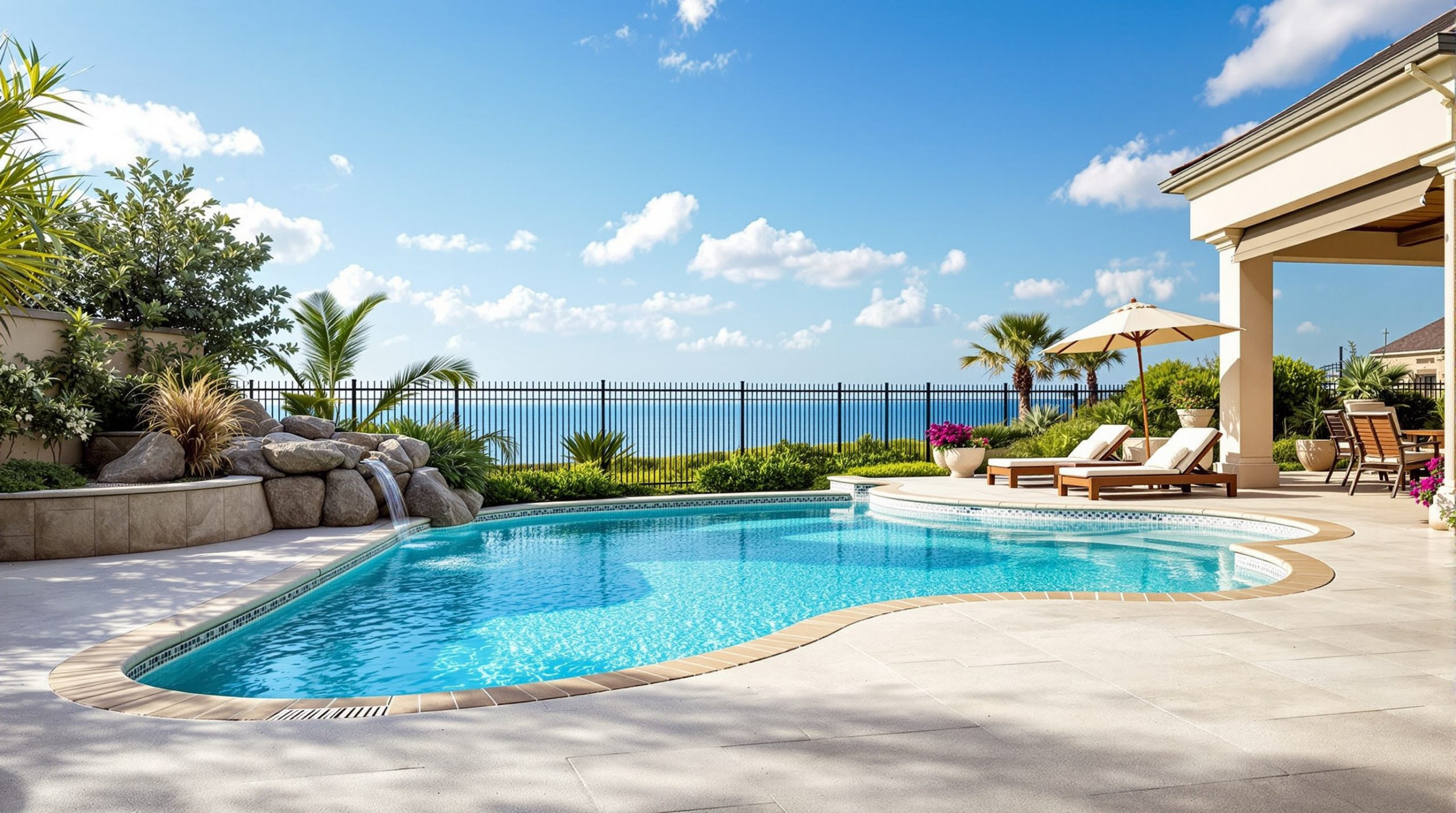 Plage de piscine en résine prix : comparez et choisissez le meilleur option