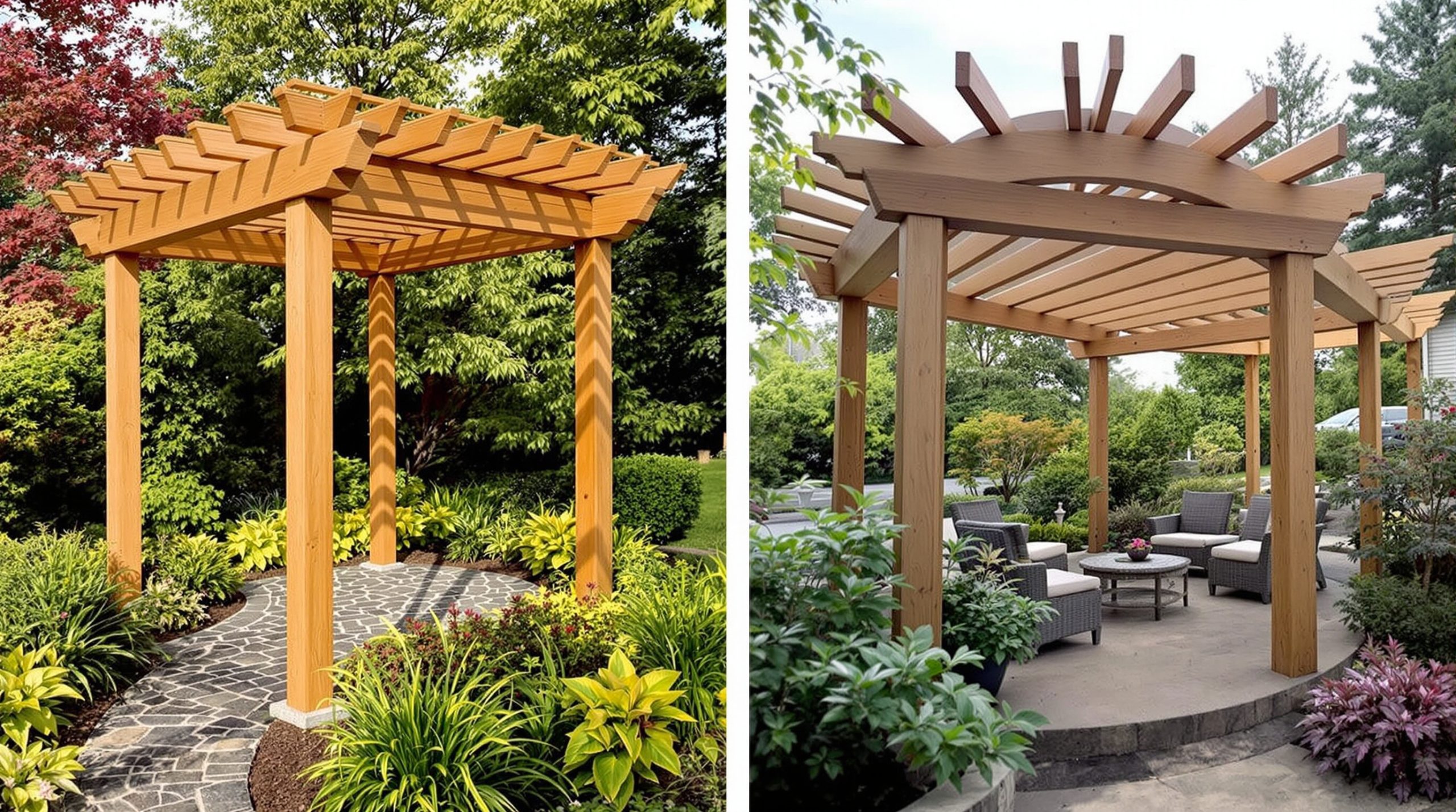 Prix construction pergolas en bois : comparez les options et économisez