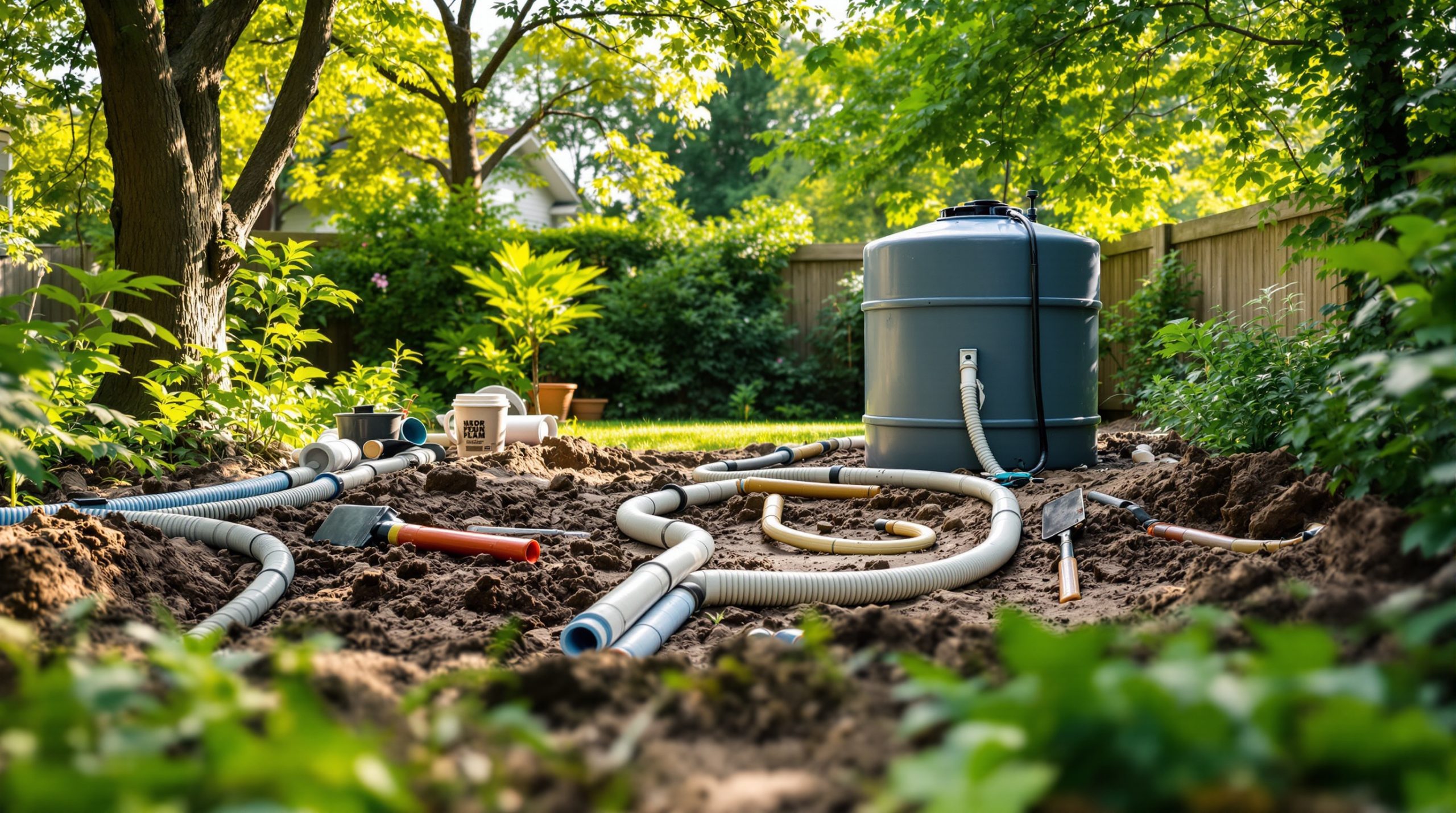 Prix pour fosse septique : comparez les coûts et options disponibles