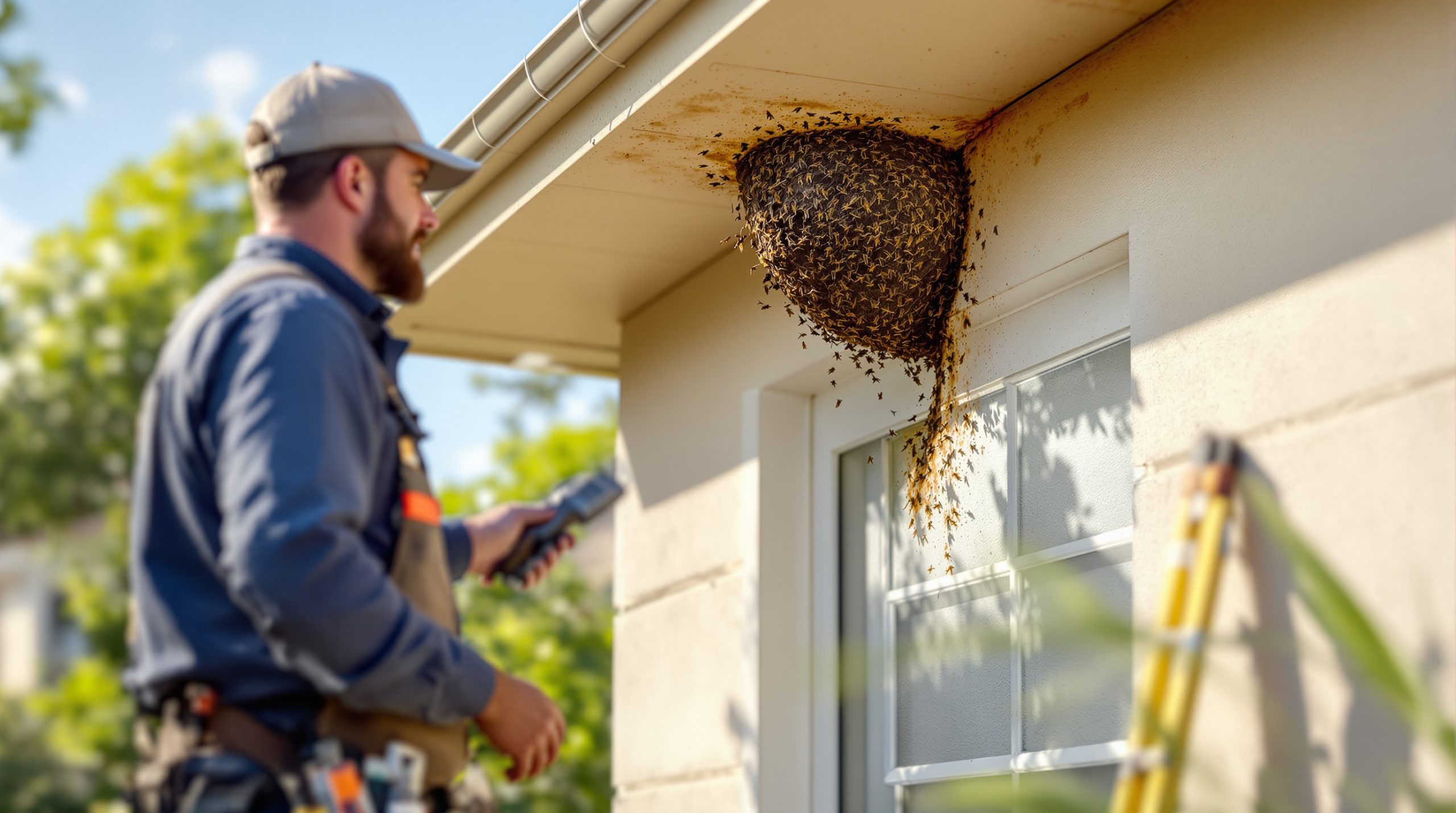 Qui paye destruction nid frelon : locataire ou propriétaire ? Découvrez vos droits !