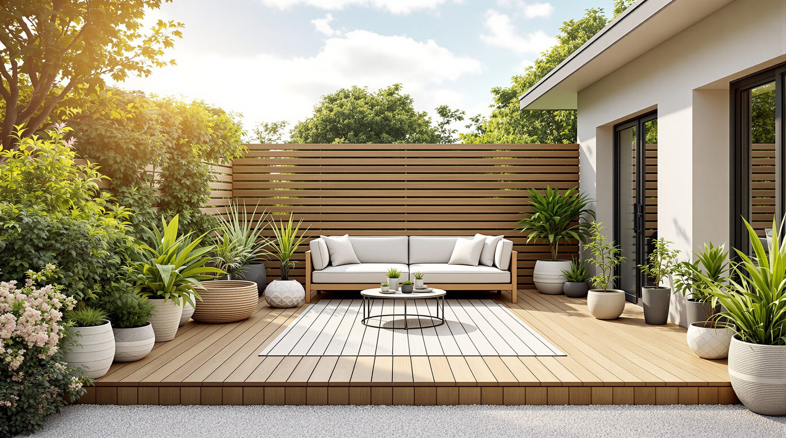 Terrasse en bois prix au m2 : comparez les options et budgets