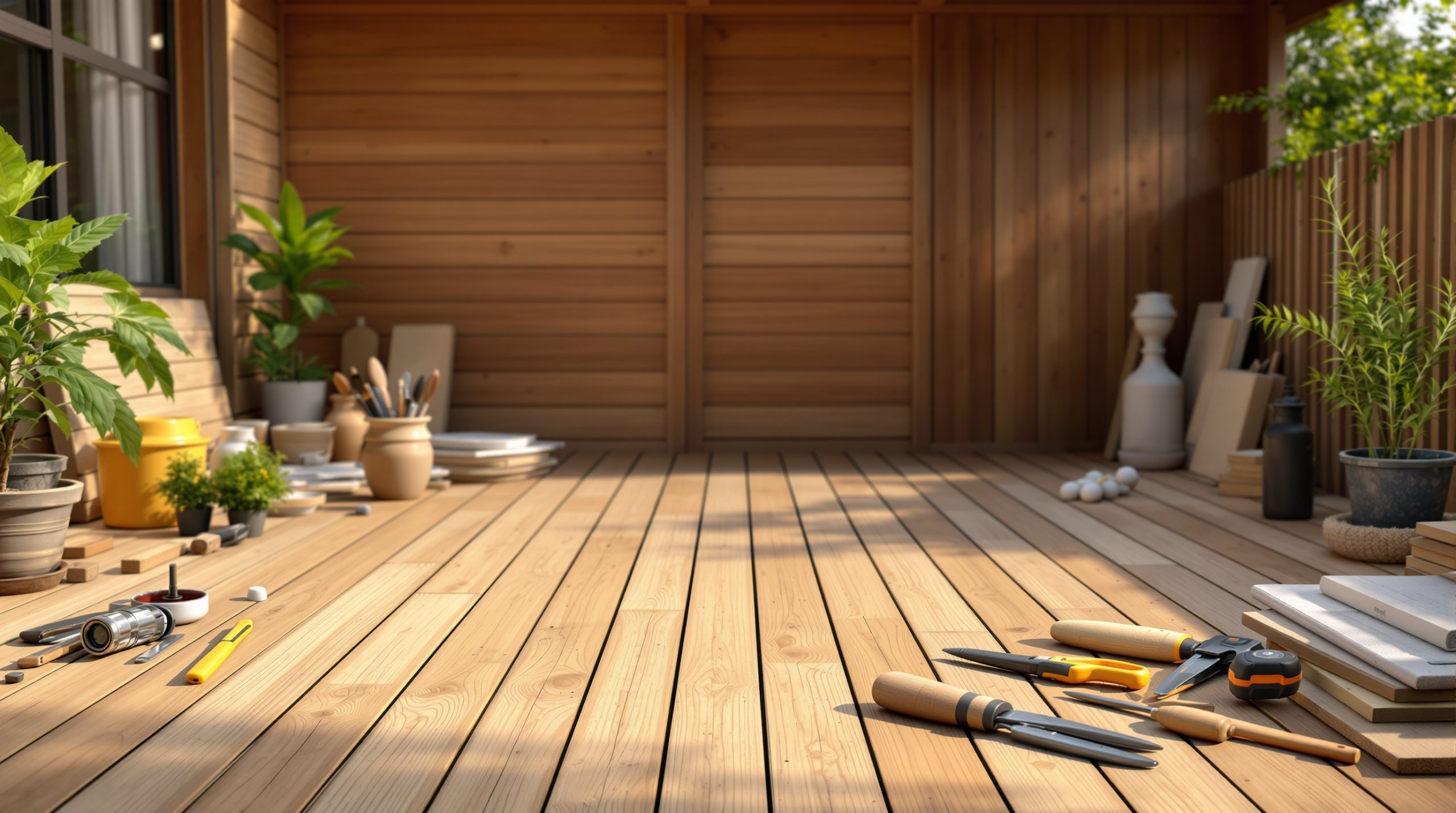 Terrasse en bois prix au m2 : comparez les options et budgets