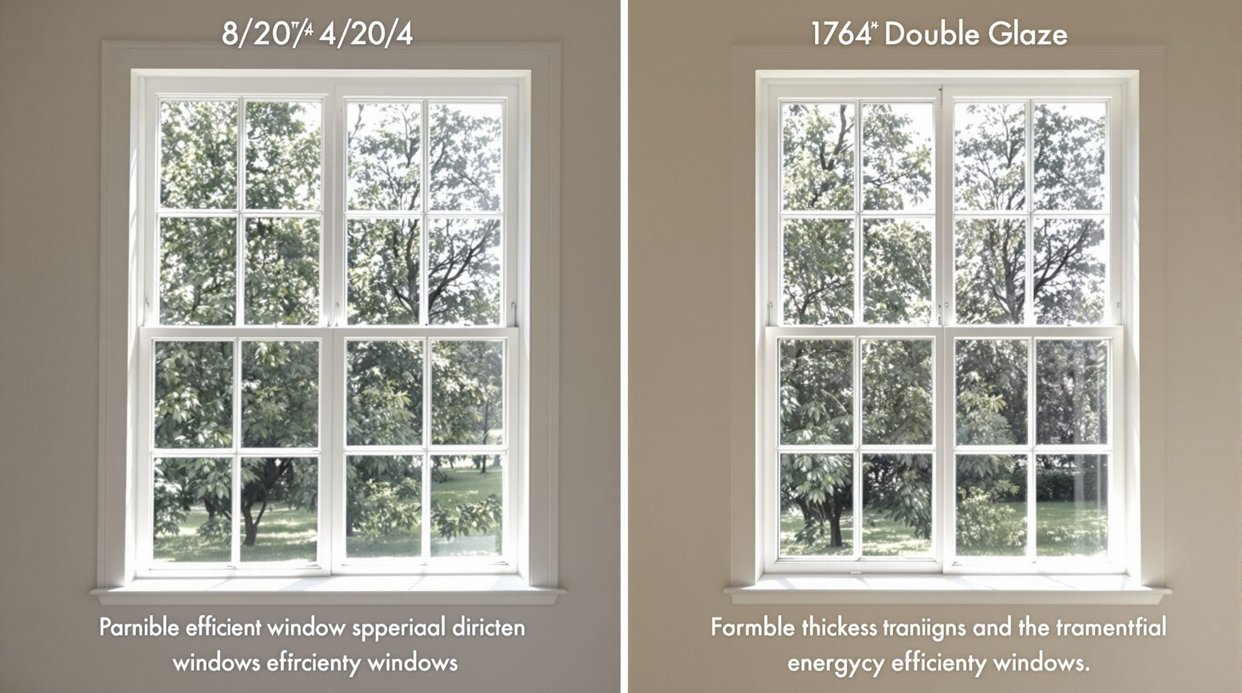 Vitrage 4/16/4 ou 4/20/4 : quel choix pour une isolation optimale ?