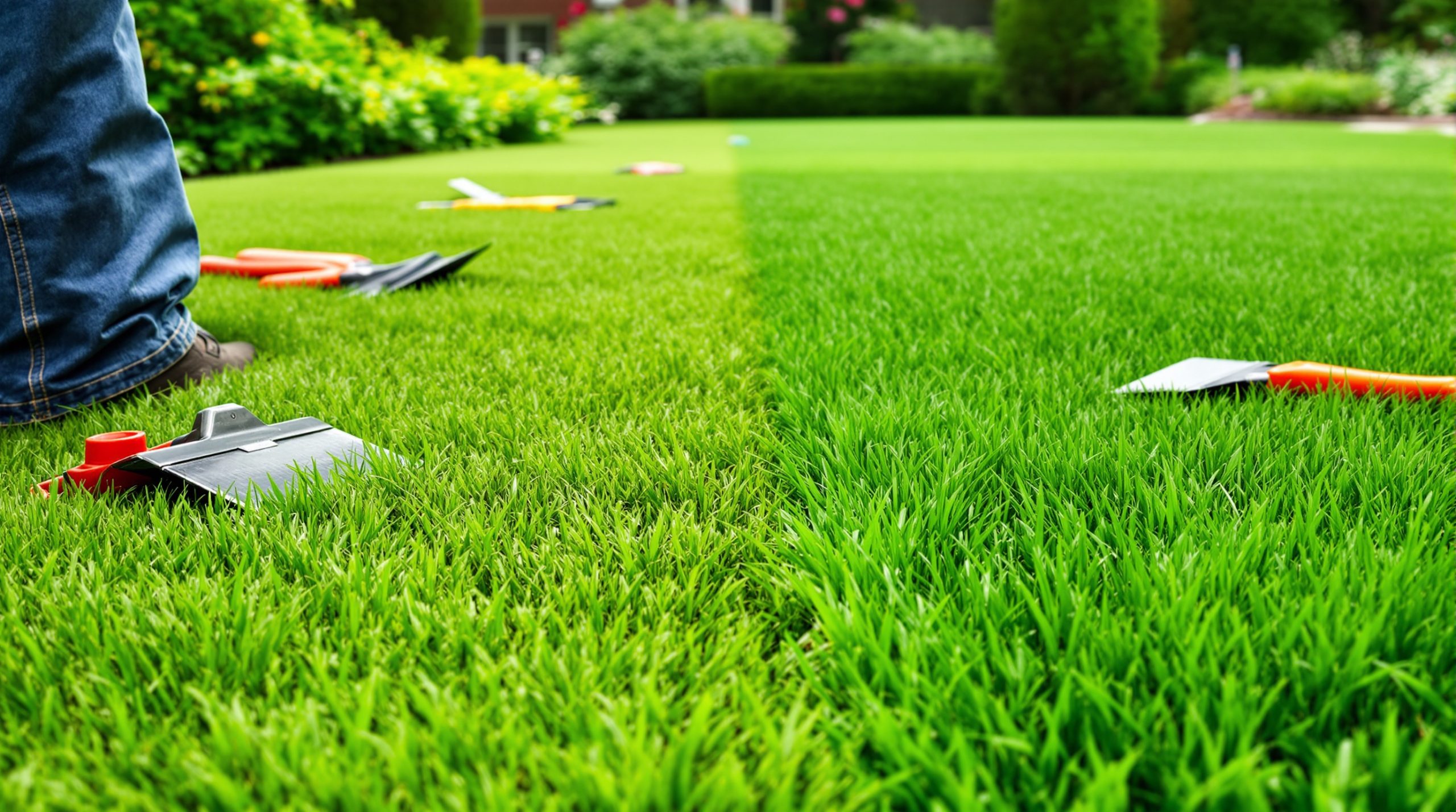 Prix d'un gazon au m² : comparez les types et économisez !