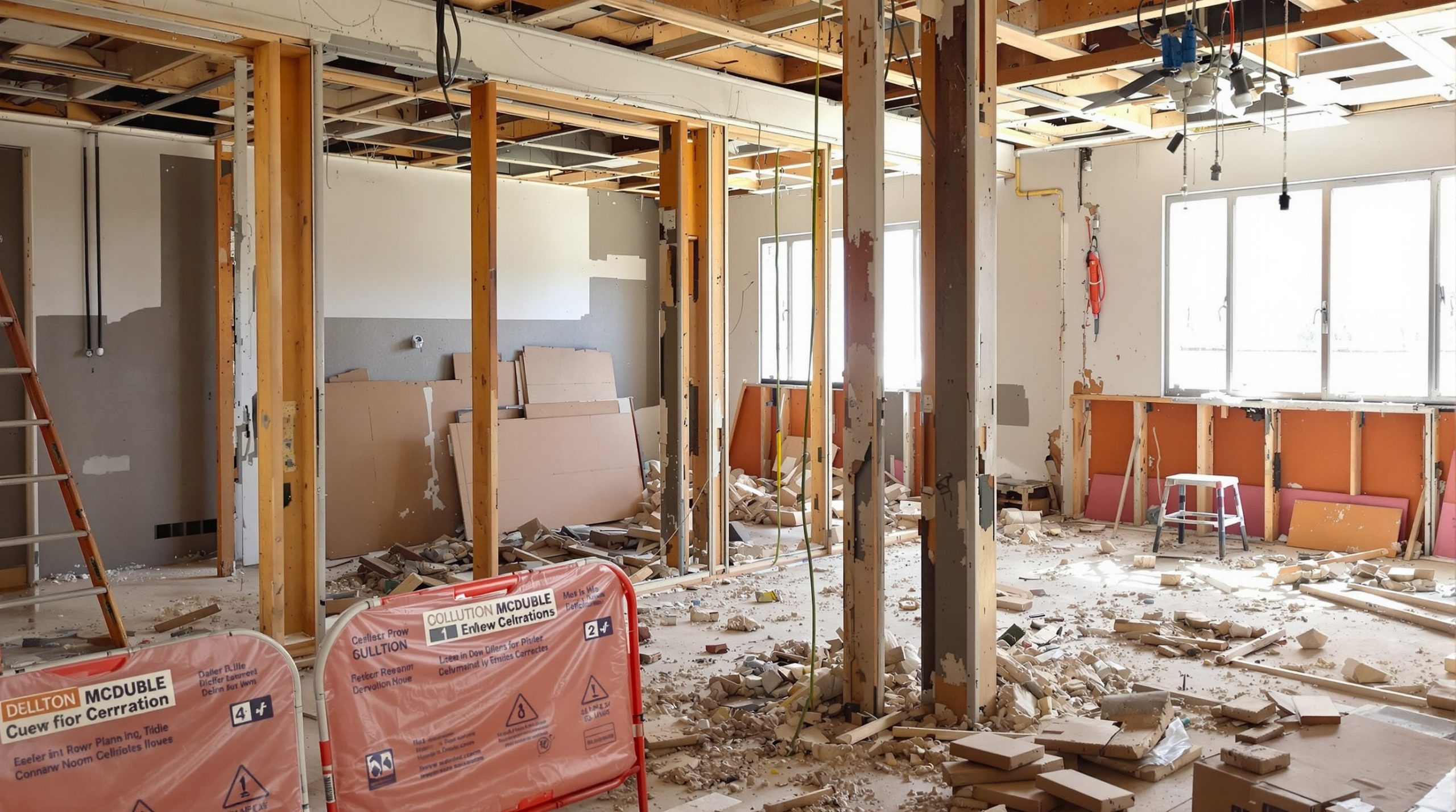 Prix démolition mur porteur : coûts, conseils et précautions essentielles