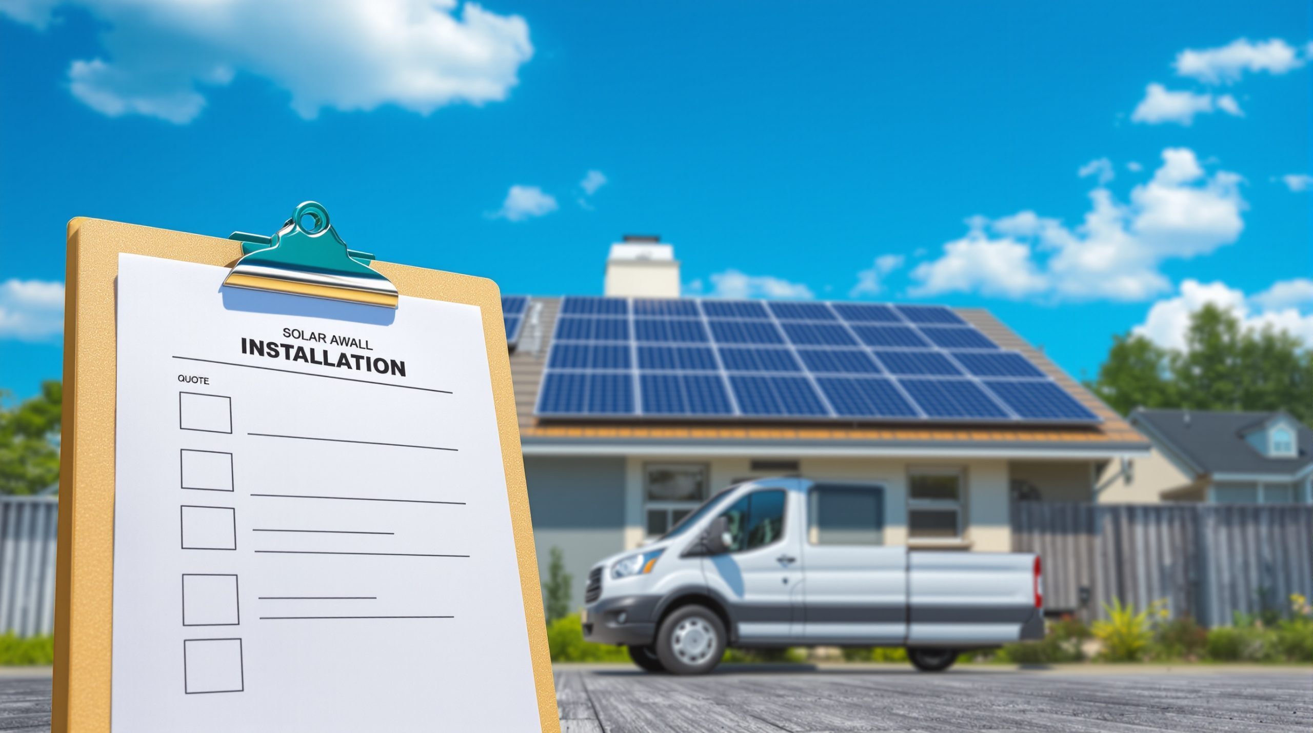 Prix installation panneau solaire fourgon : comparez les devis et options
