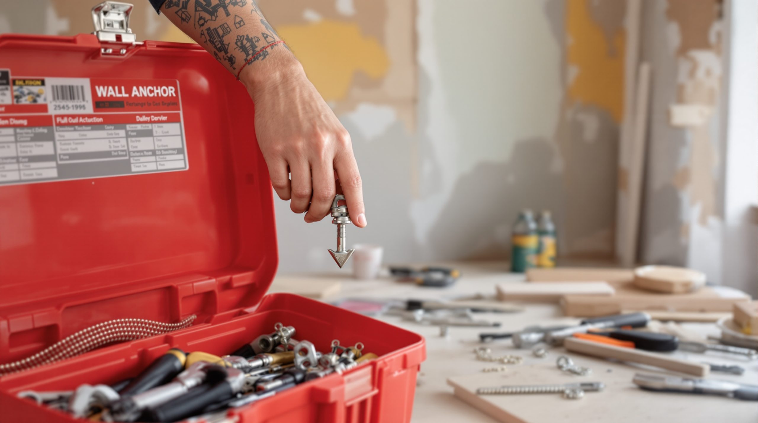 Quelle cheville choisir pour son mur : guide des types et usages