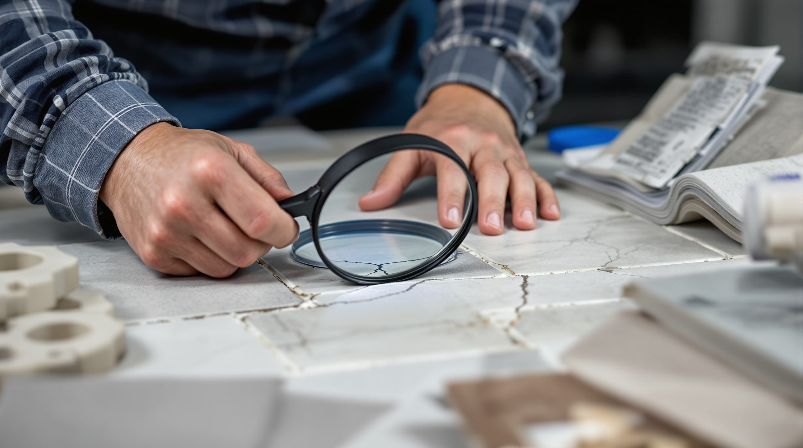 Carrelage fissuré : causes, solutions et conseils d'experts