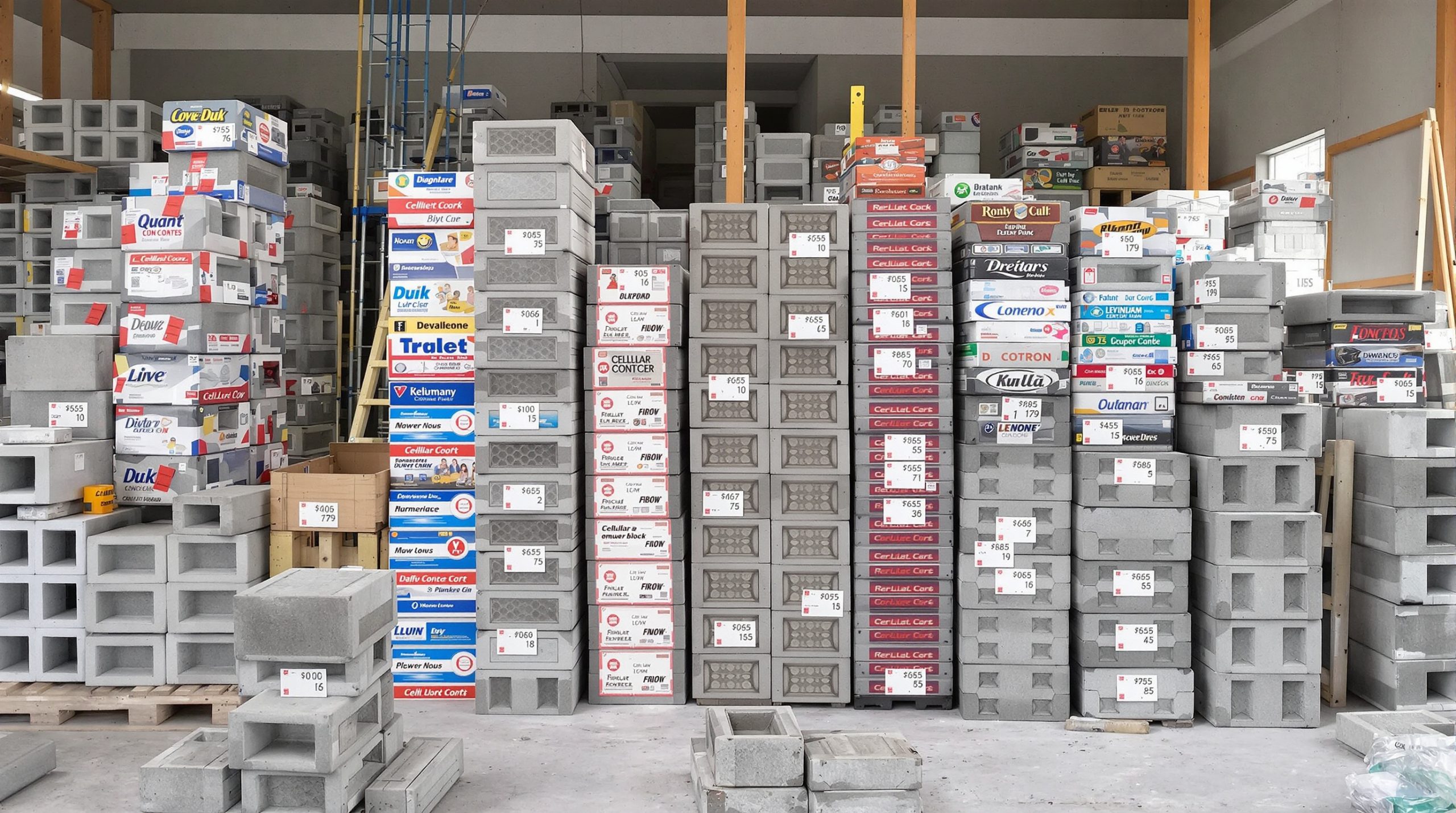 Comparatif prix béton cellulaire : trouvez les meilleures offres