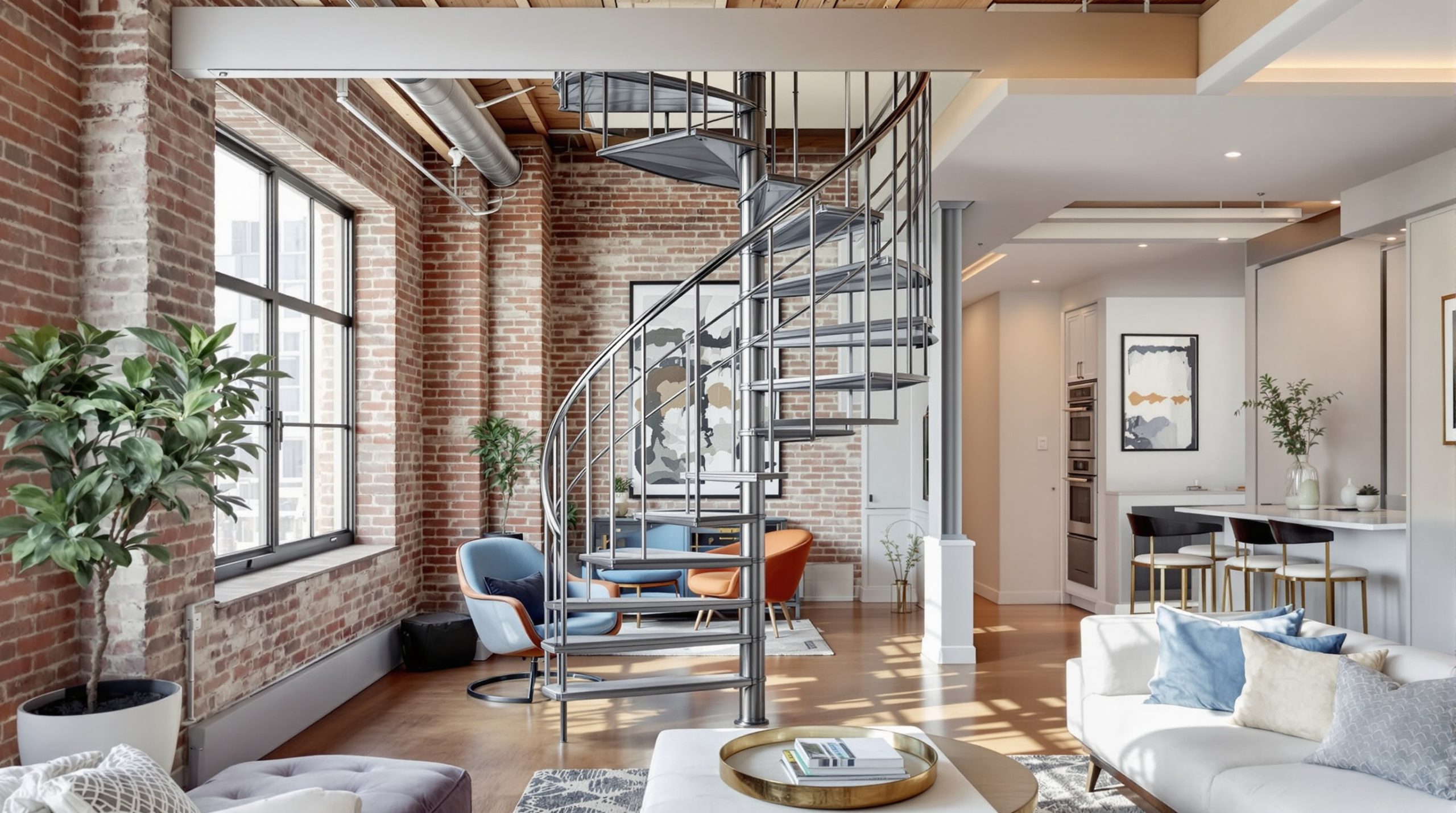 Coût escalier hélicoïdal métal : tarifs, options et conseils pratiques