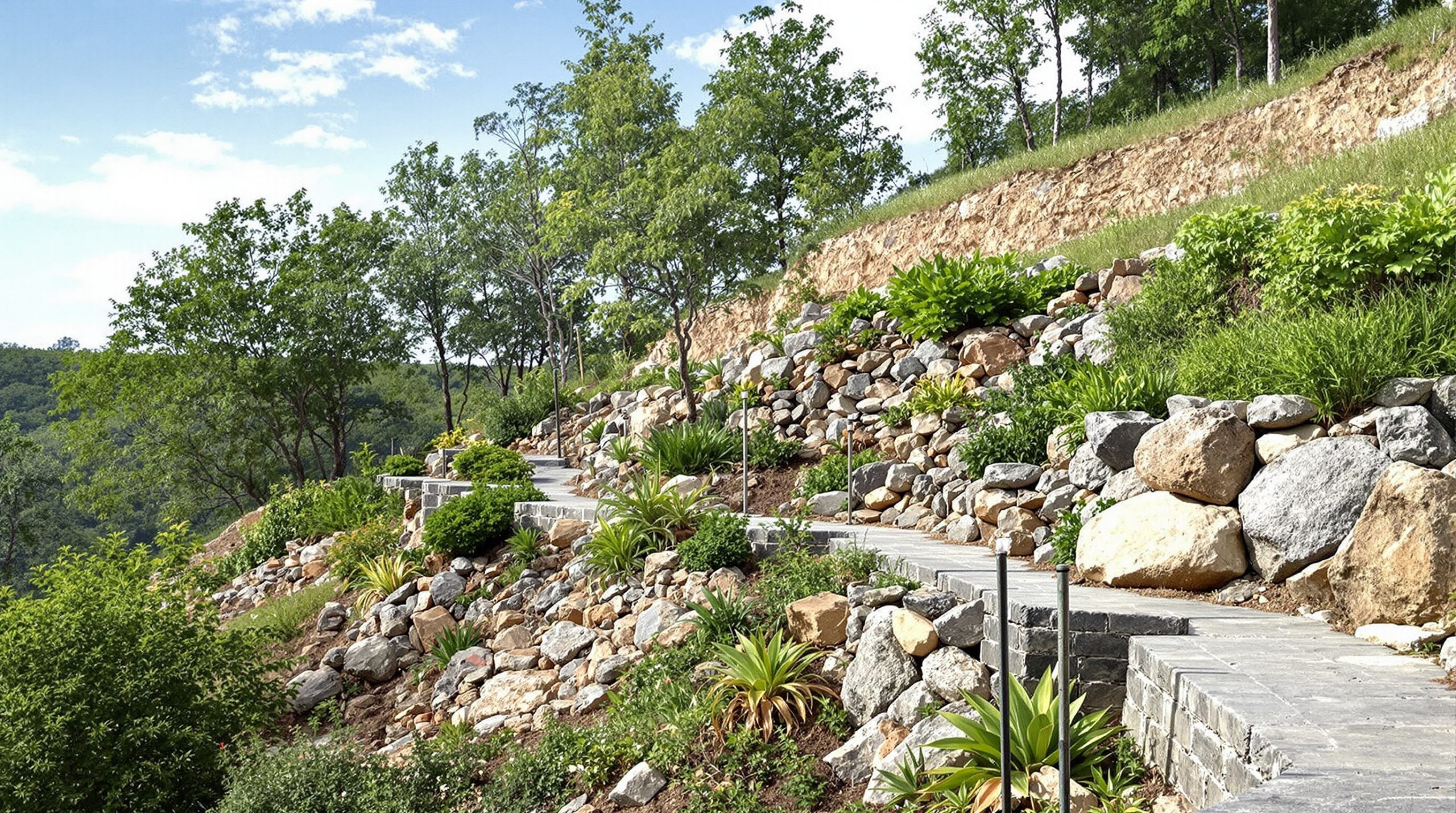 Enrochement : choisissez la solution naturelle pour vos terrains en pente
