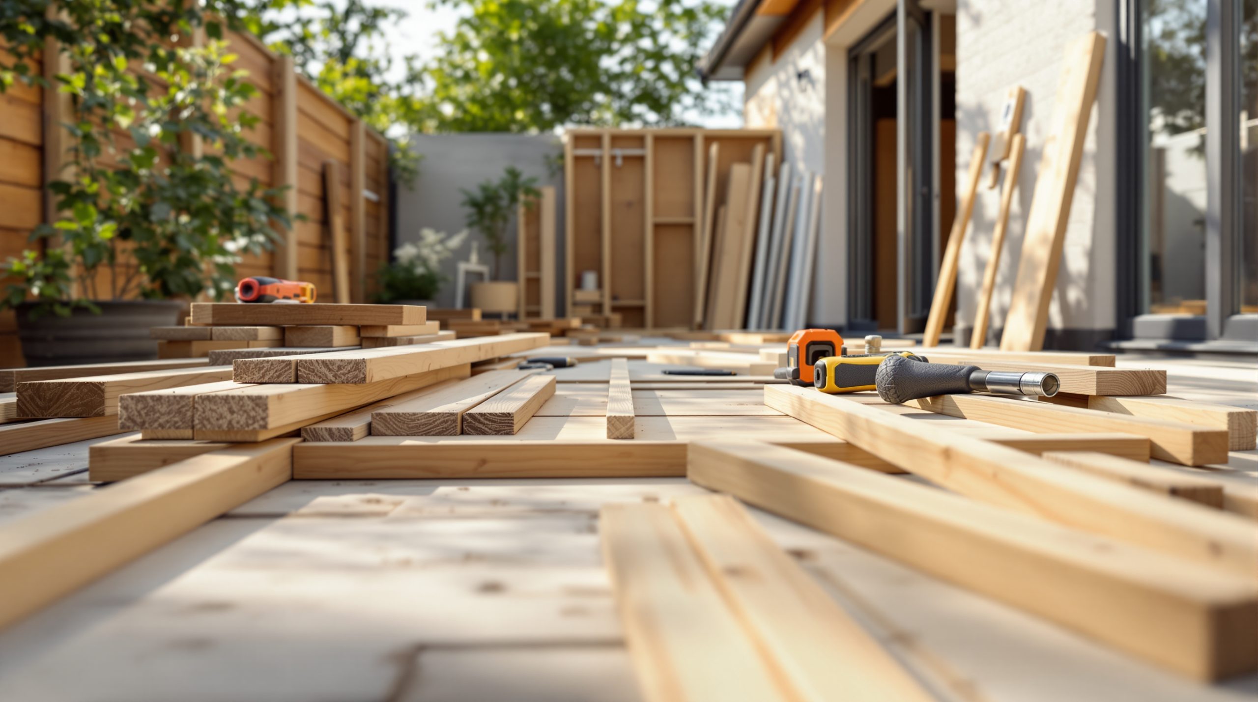 Extension bois en kit à monter soi-même : économisez sur votre projet