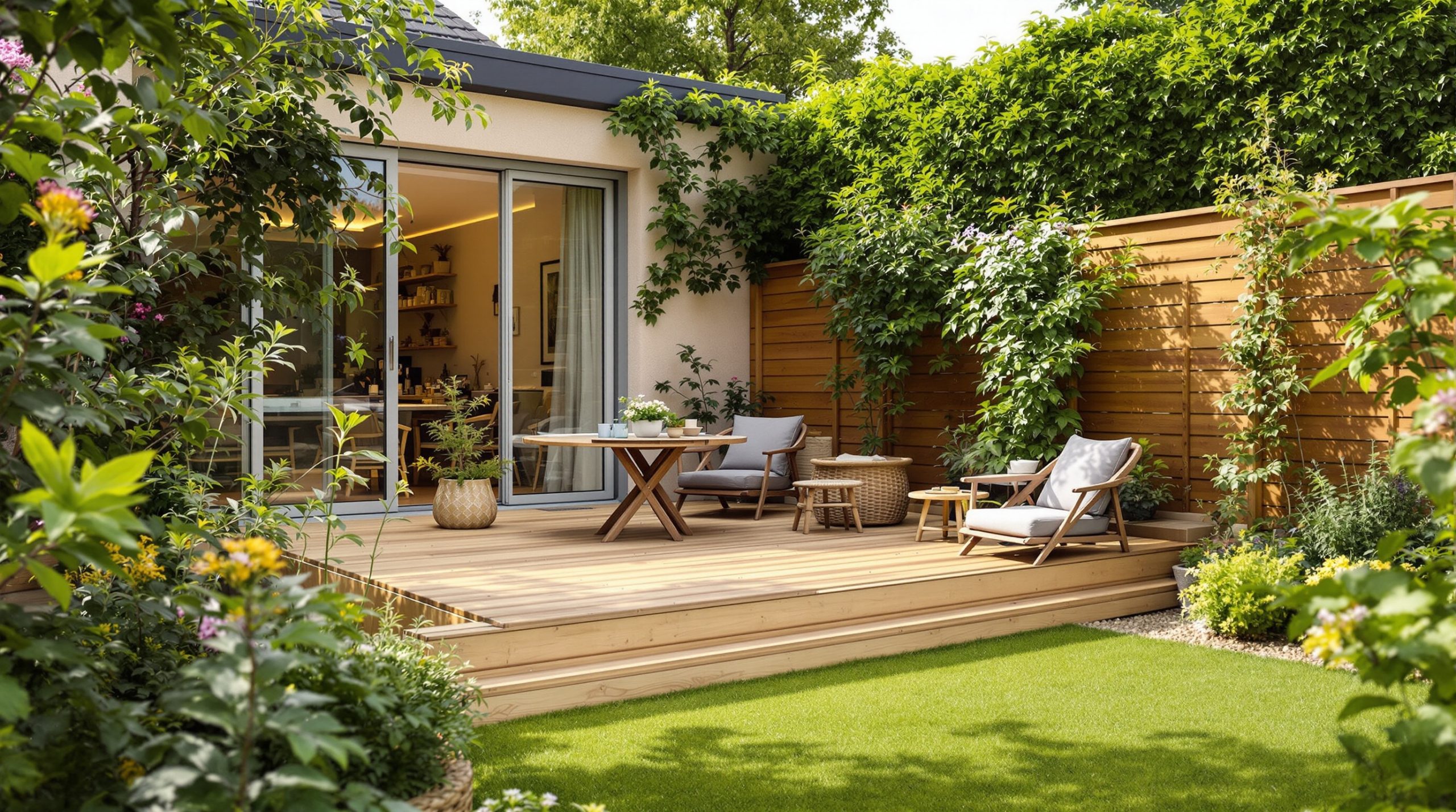 Extension bois en kit à monter soi-même : économisez sur votre projet