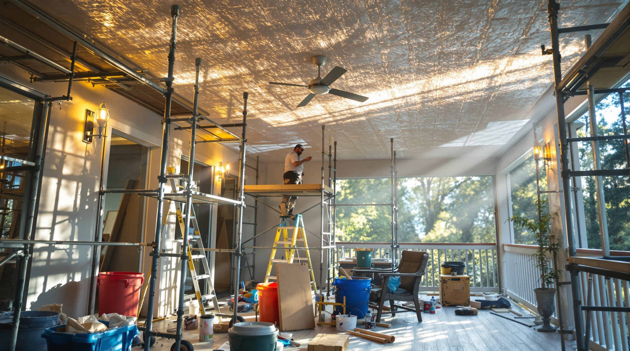 Isolation toit de véranda : améliorez votre confort thermique !