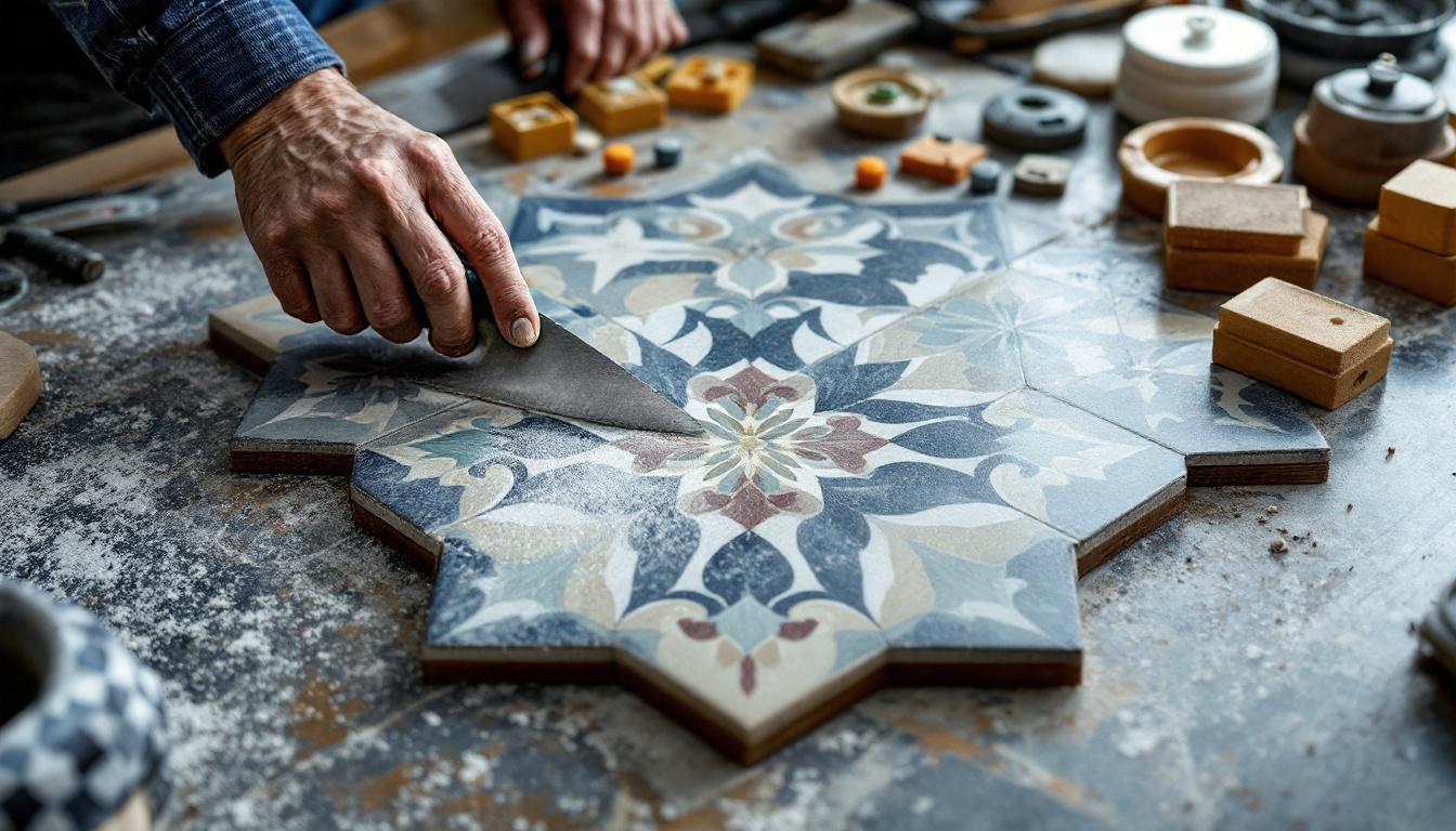 Prix pose de carreaux de ciment : découvrez les tarifs et astuces