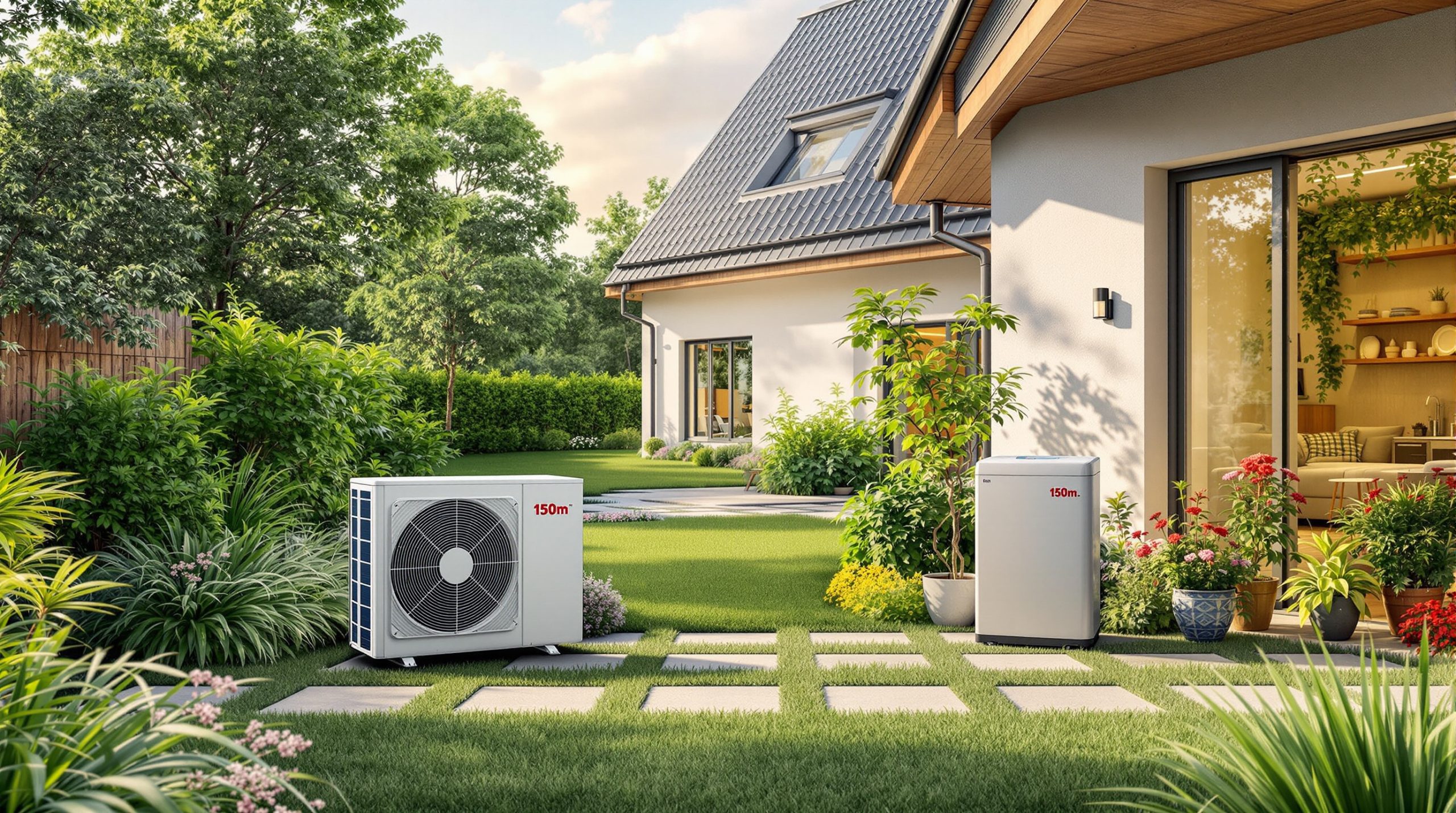 Quelle puissance pompe à chaleur air-eau pour 150m² ? Nos conseils pratiques