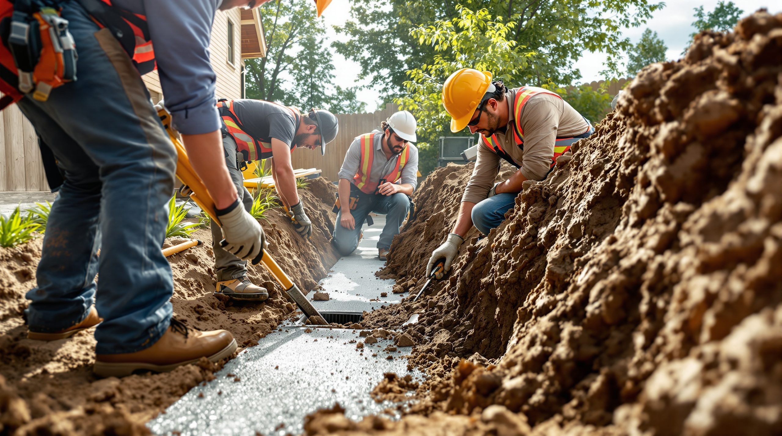 Tranchée technique maison individuelle : étapes et conseils essentiels