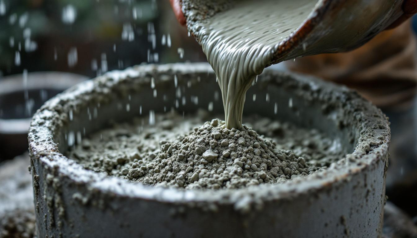 Béton sous la pluie : conseils pour un coulage réussi