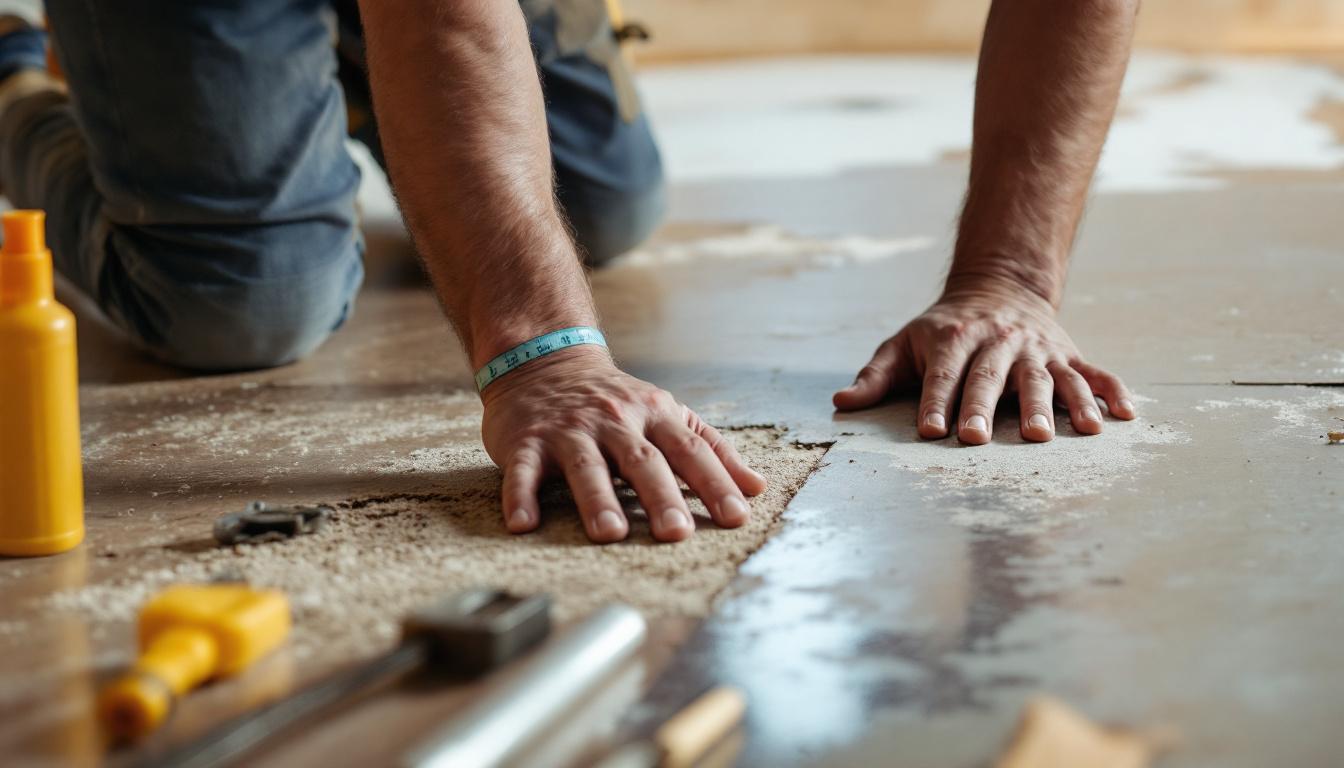 Conseils ragréage raté : corrigez vos erreurs et réussissez votre sol