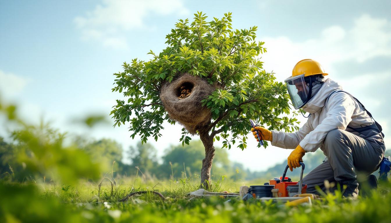 Destruction nid frelon dans arbre prix : comparez les tarifs !