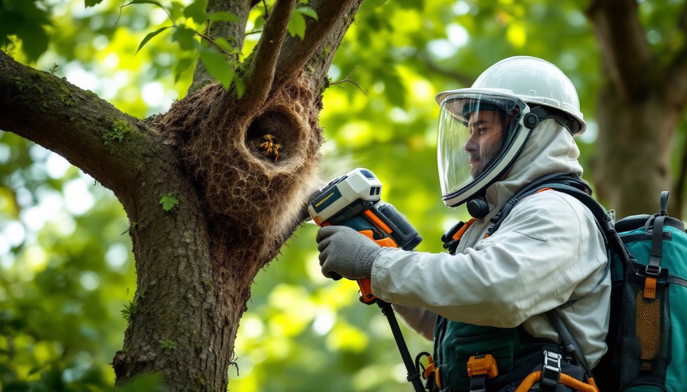 Destruction nid frelon dans arbre prix : comparez les tarifs !