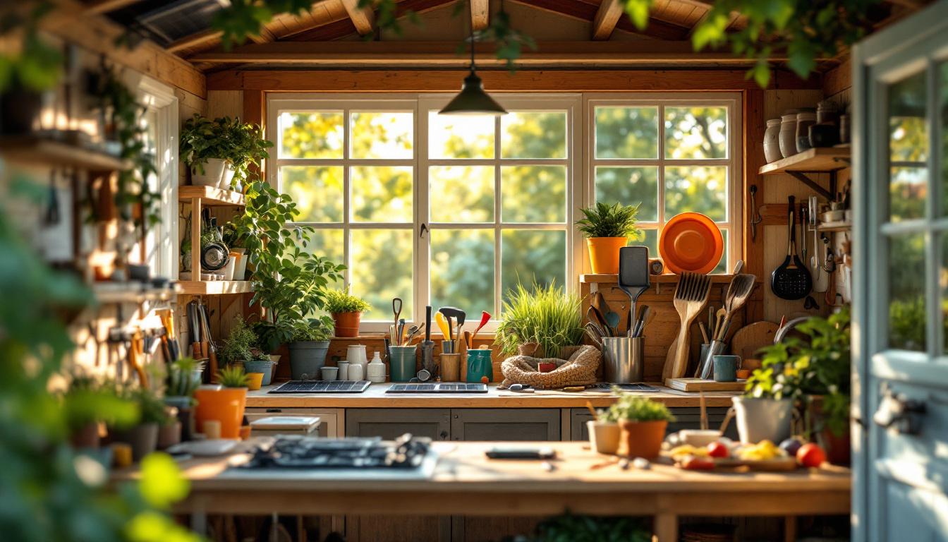 Kit panneau solaire pour abri de jardin : optimisez votre énergie verte