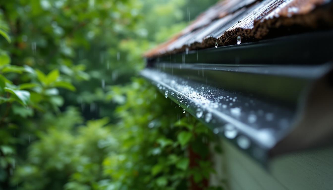 Pose gouttière zinc prix : découvrez les tarifs et options disponibles