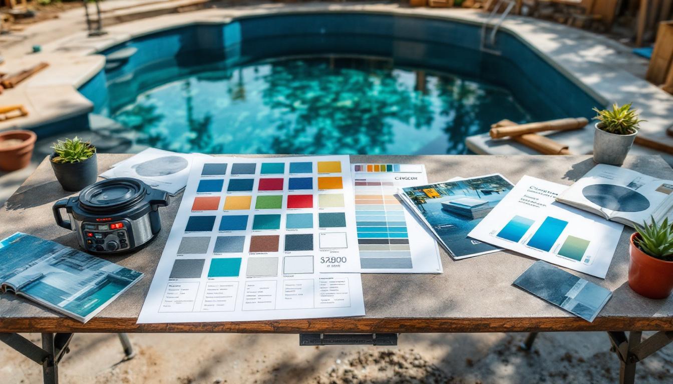 Prix d'une piscine en béton : comparez les options et budgets