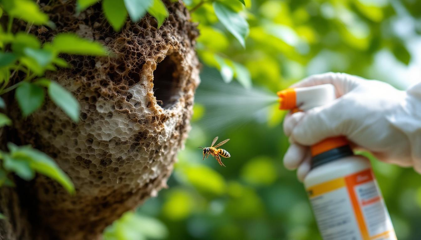 Prix destruction nid frelon asiatique : tarifs et options disponibles