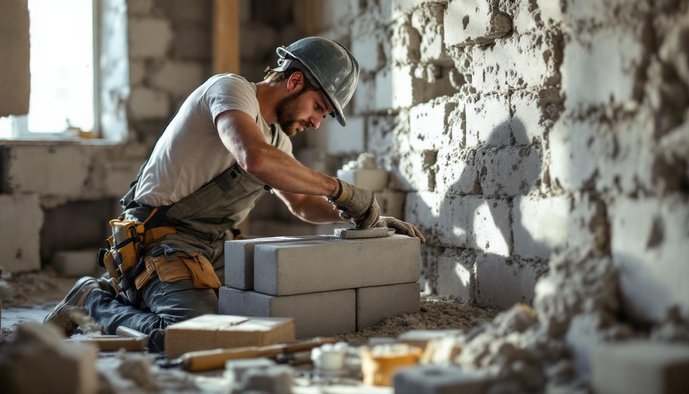 Prix pose mur parpaing : découvrez les tarifs et conseils d’experts