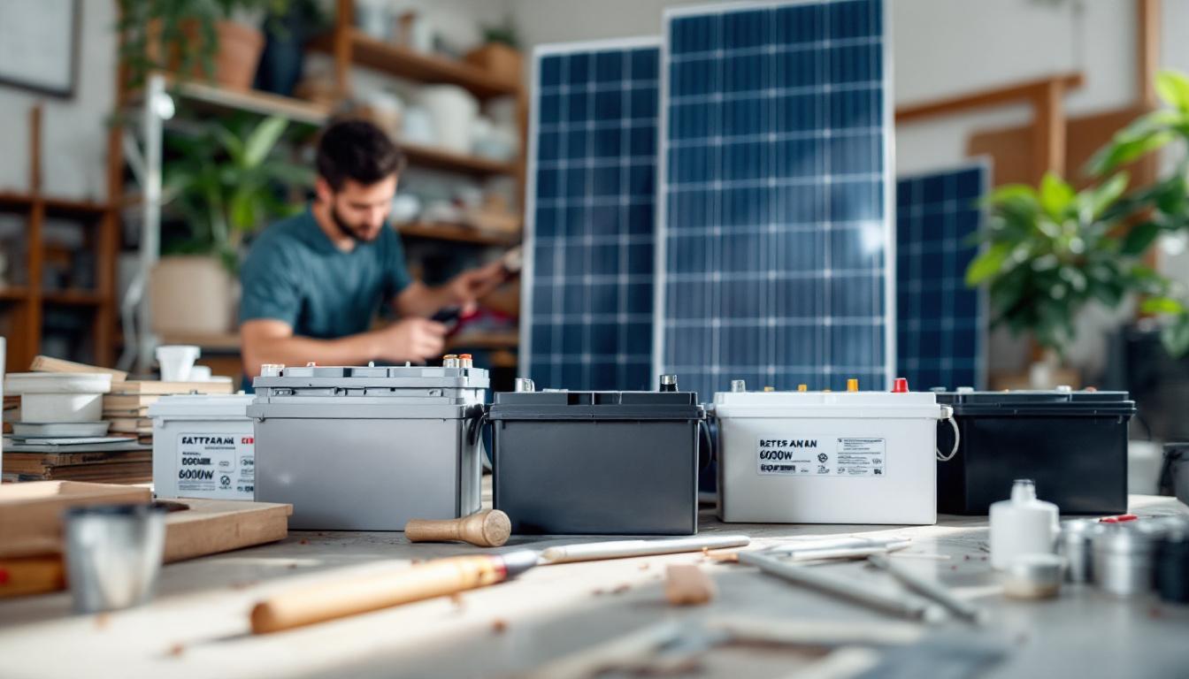 Quelle batterie pour panneau solaire 6000W : conseils et choix adaptés