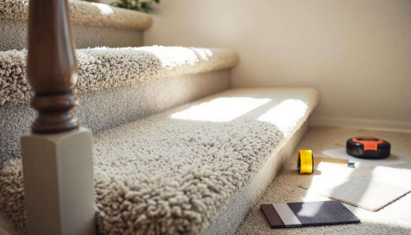 Tarif pose moquette escalier : conseils et astuces pour choisir