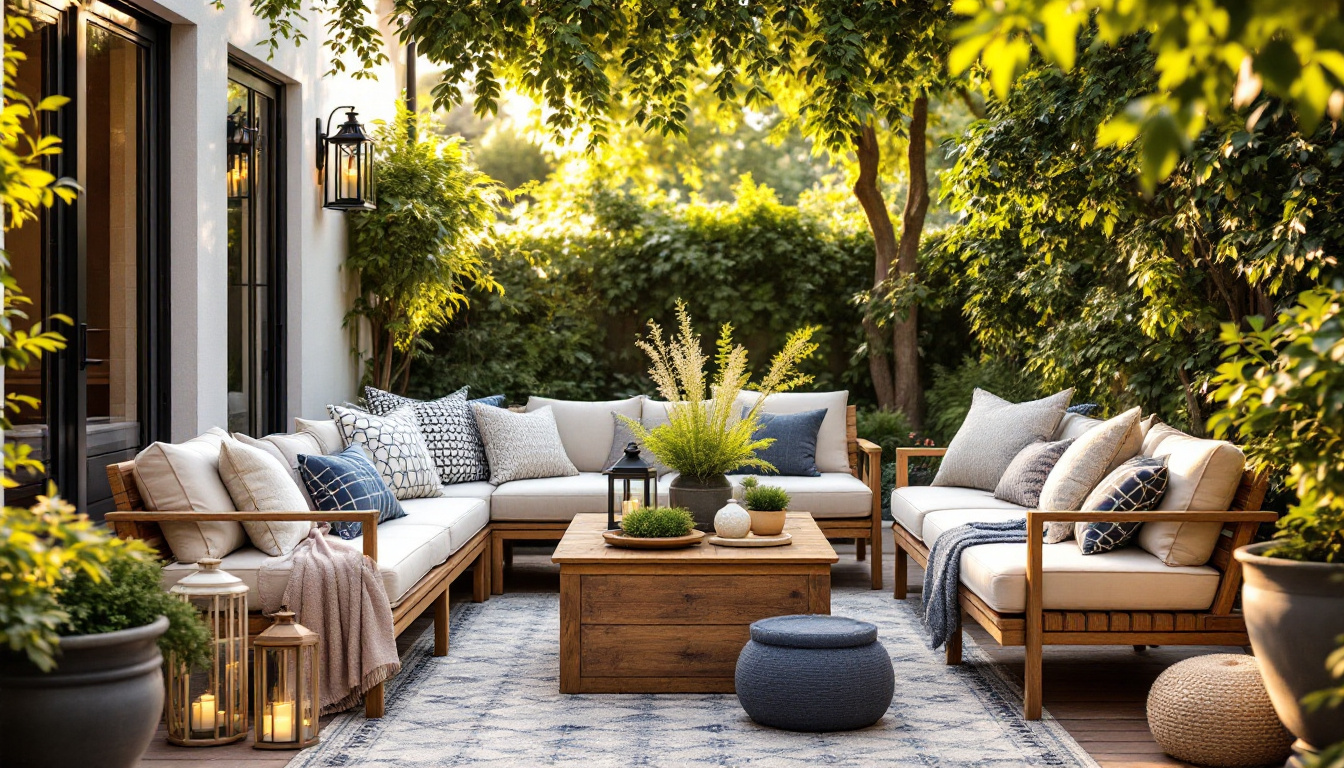 Idée de salon de jardin : inspirez-vous pour un été convivial
