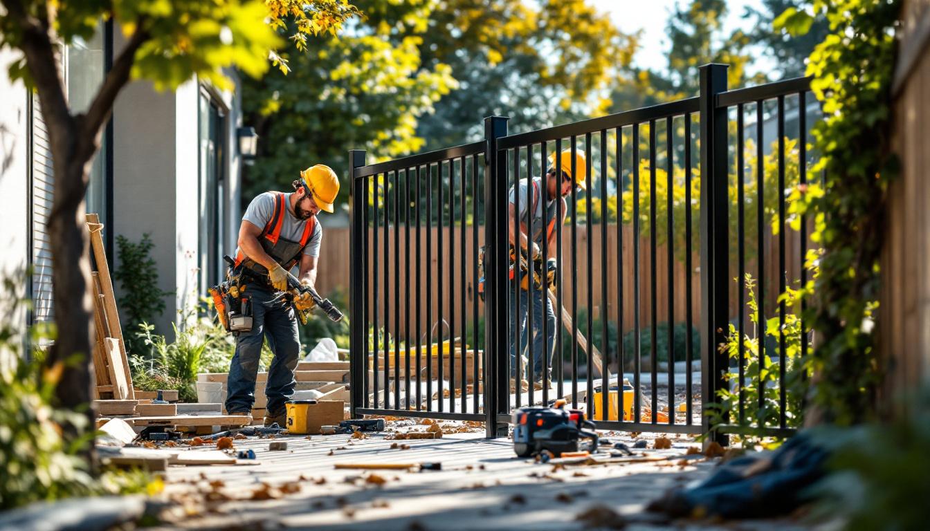 Prix clôture aluminium : découvrez nos offres sur mesure