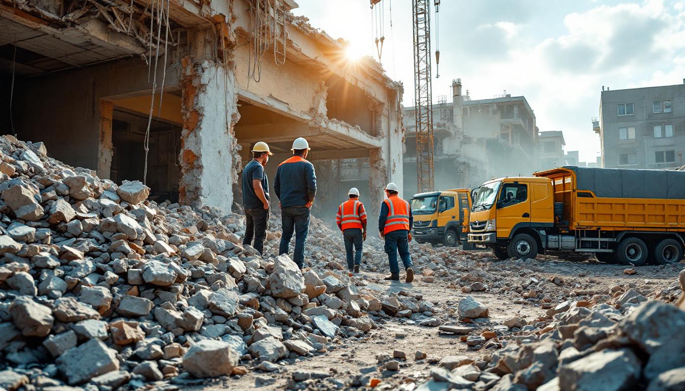 Prix évacuation gravats : comparez les solutions et tarifs disponibles