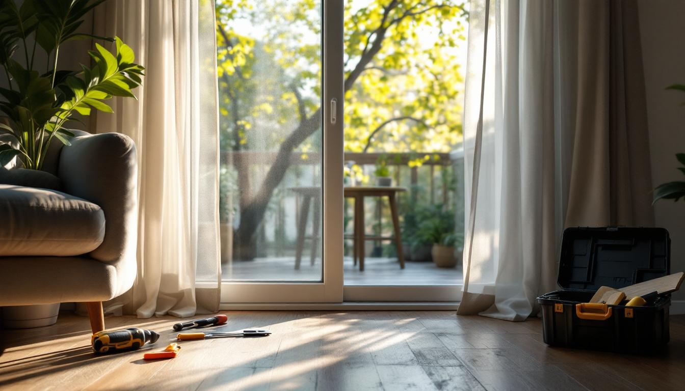 Problème fermeture baie vitrée coulissante : solutions pratiques à découvrir
