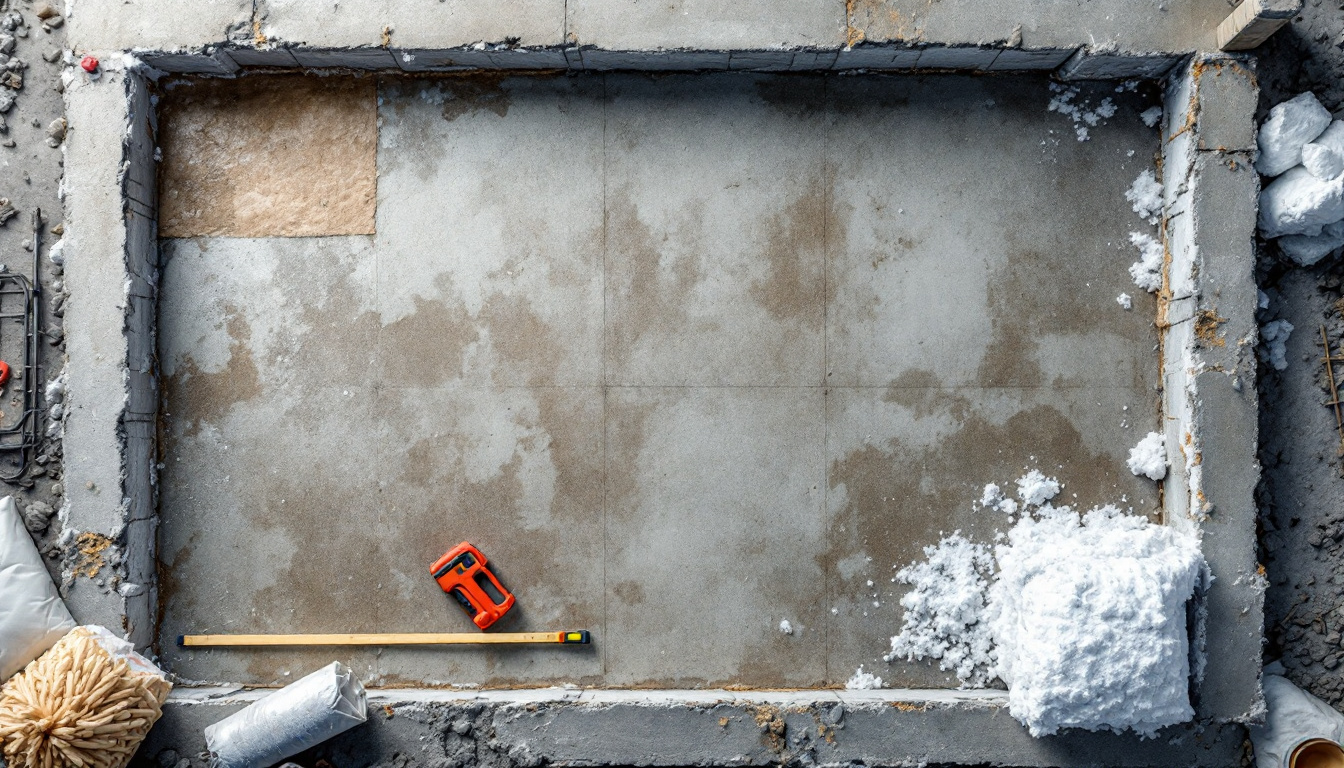 Isolant sur dalle béton : méthodes et conseils pour un confort optimal