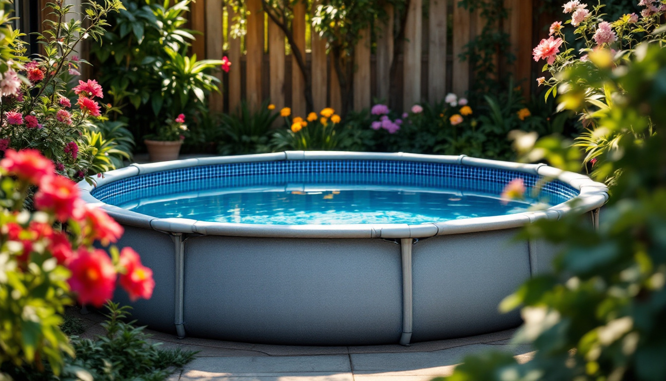 Petite piscine hors sol pour petit jardin : conseils et modèles à découvrir