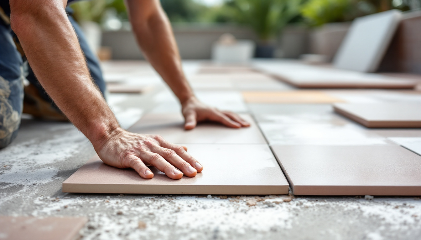 Prix pose carrelage terrasse extérieur : comparez les tarifs et astuces
