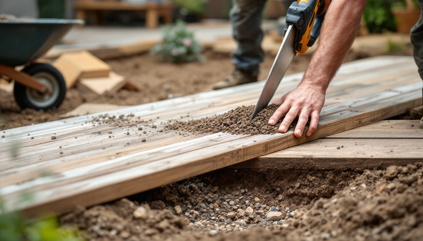 Conseils pour faire une terrasse bois sur la terre : astuces et étapes clés