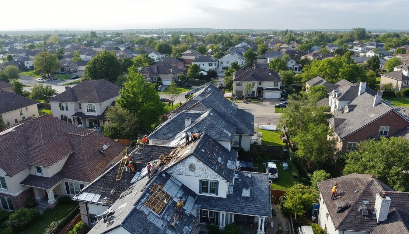 Toiture grêle : protection efficace et solutions adaptées pour votre maison
