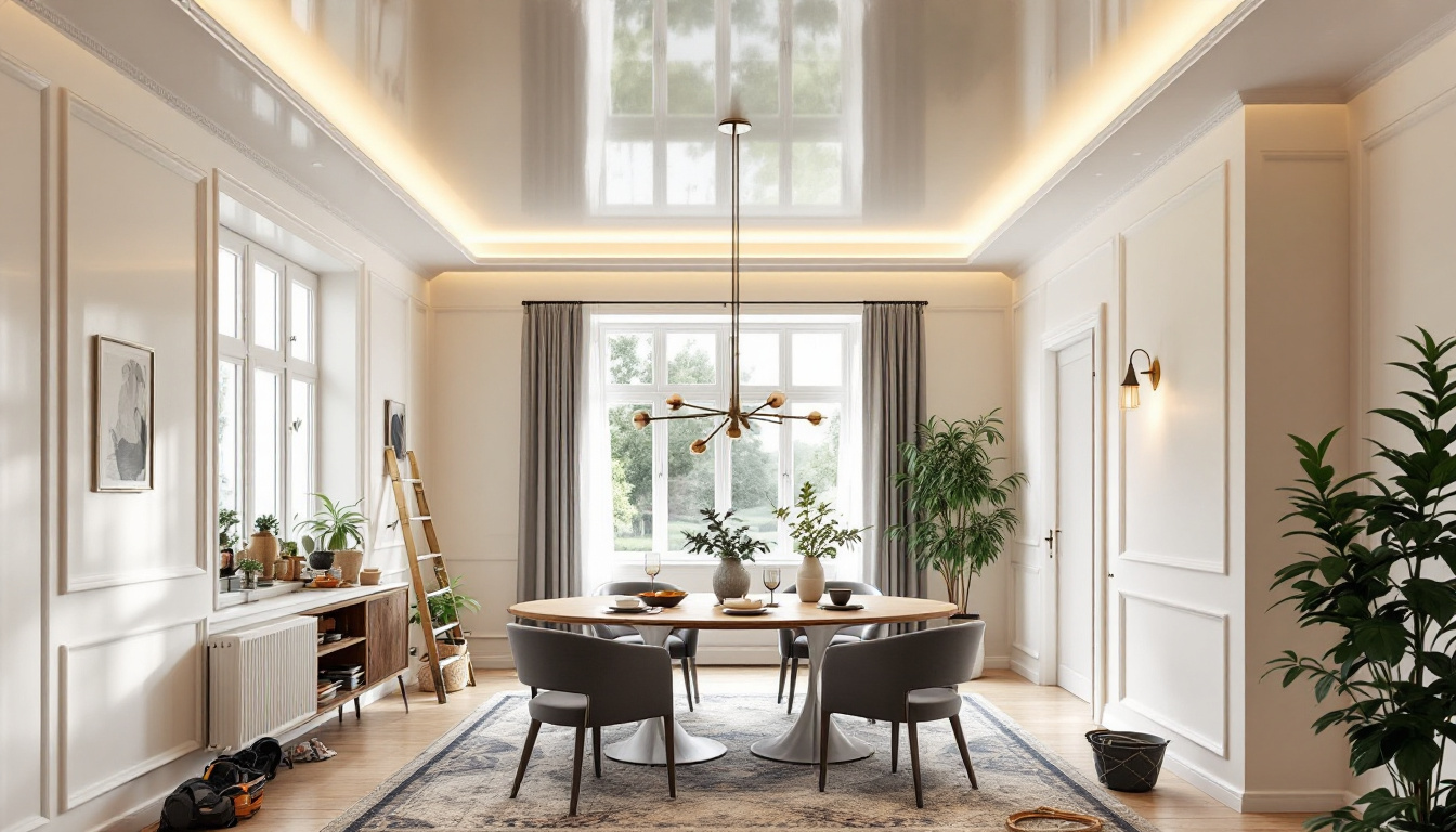 Coût plafond tendu laqué : tarifs, matériaux et conseils pratiques