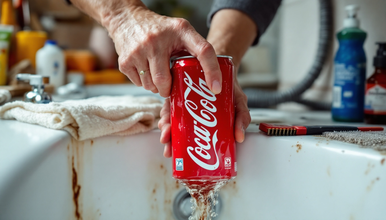 Déboucher baignoire Coca : méthode naturelle et efficace à découvrir