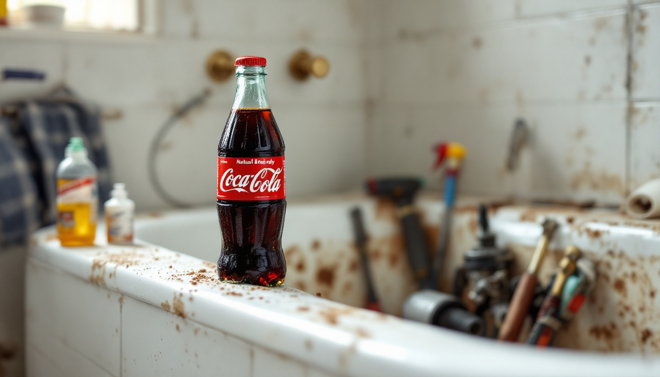 Déboucher baignoire Coca : méthode naturelle et efficace à découvrir