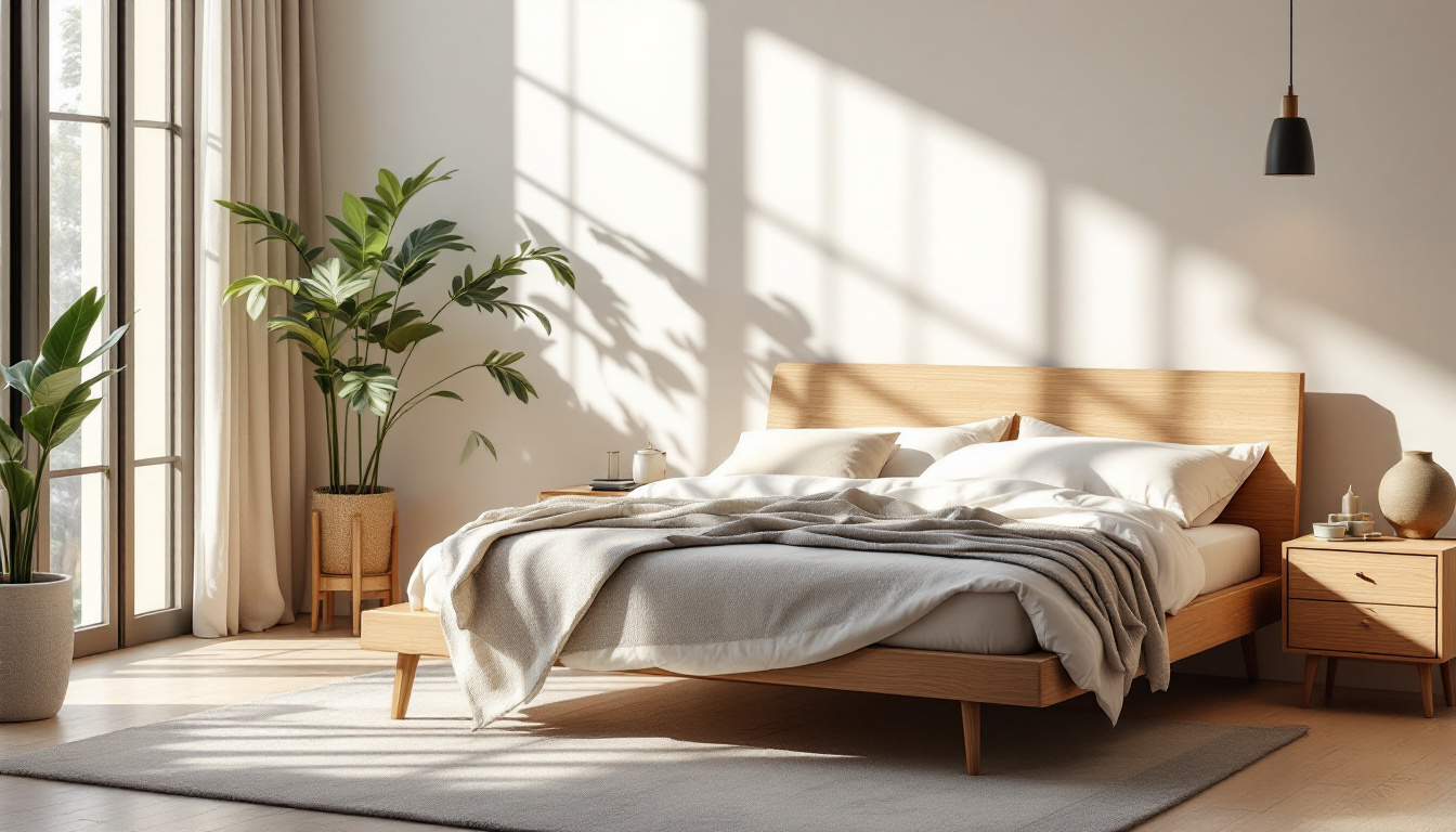 Lit en bois moderne : découvrez notre collection élégante et durable