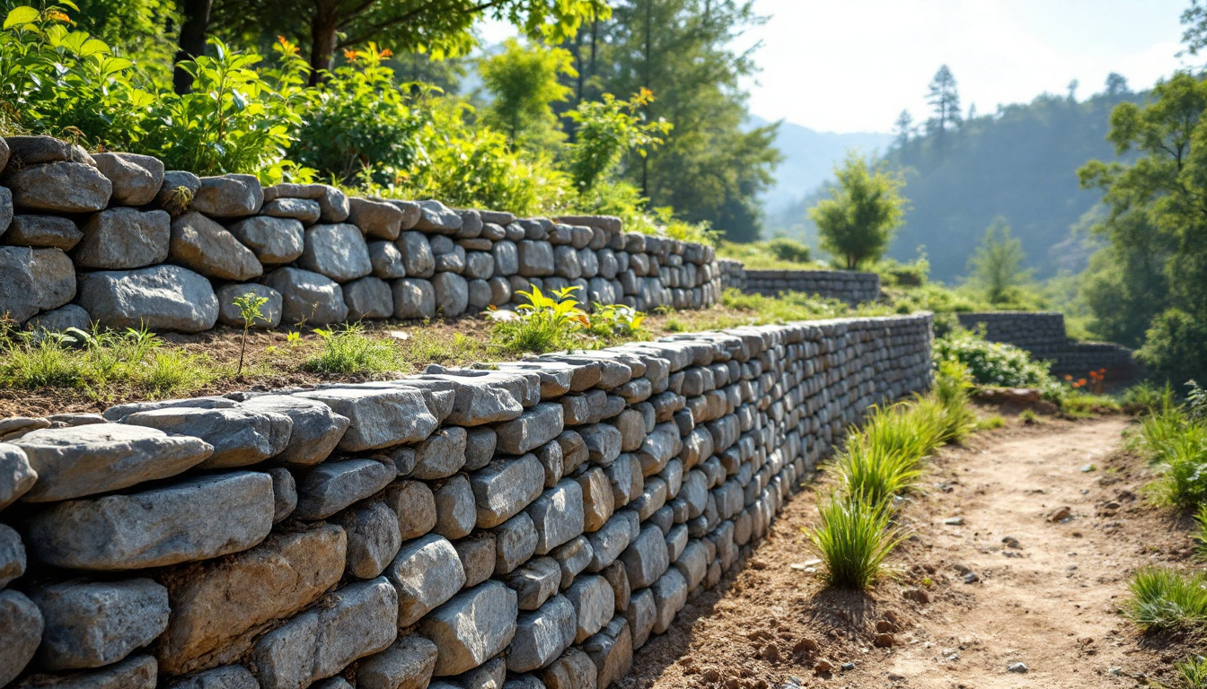 Mur en gabion autorisation : démarches et réglementations à connaître