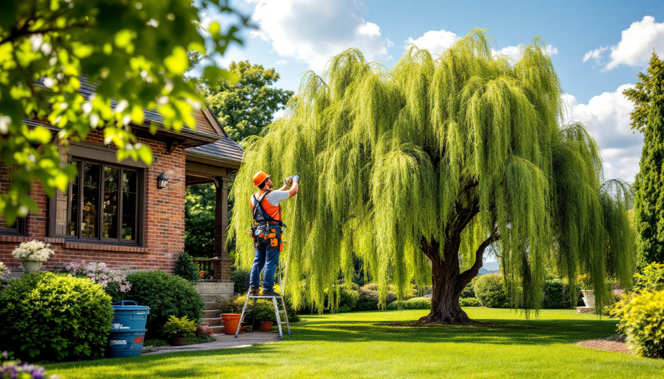 Prix élagage saule pleureur : tarifs et astuces à connaître