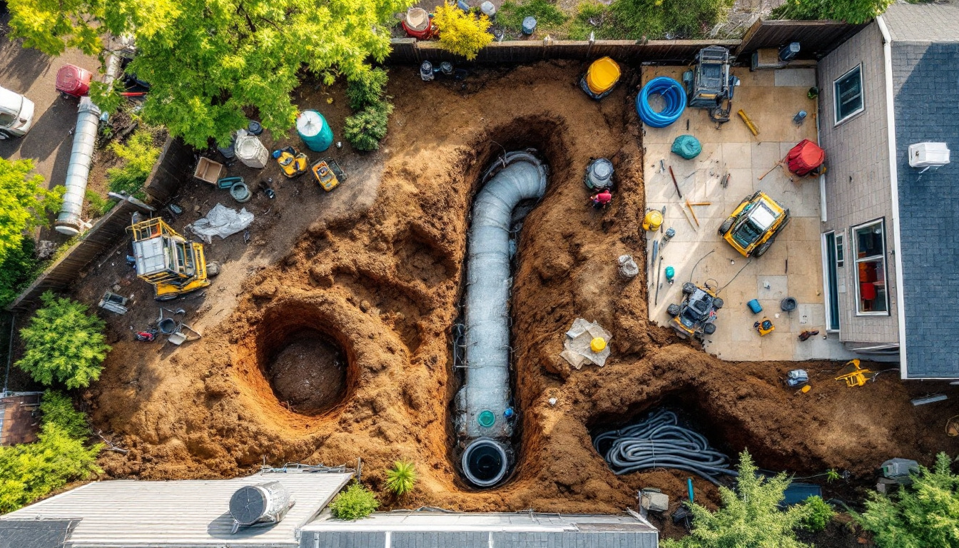 Prix raccordement tout à l'égout maison : guide des coûts et démarches